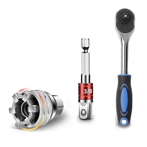 Sakerplus® Multi-function Universal Socket Wrench Tool