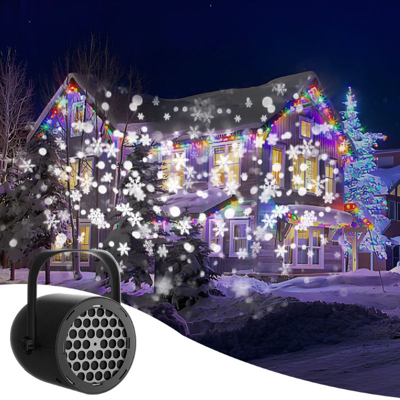 Sakerplus® Holiday Snowflake LED Projector Lights