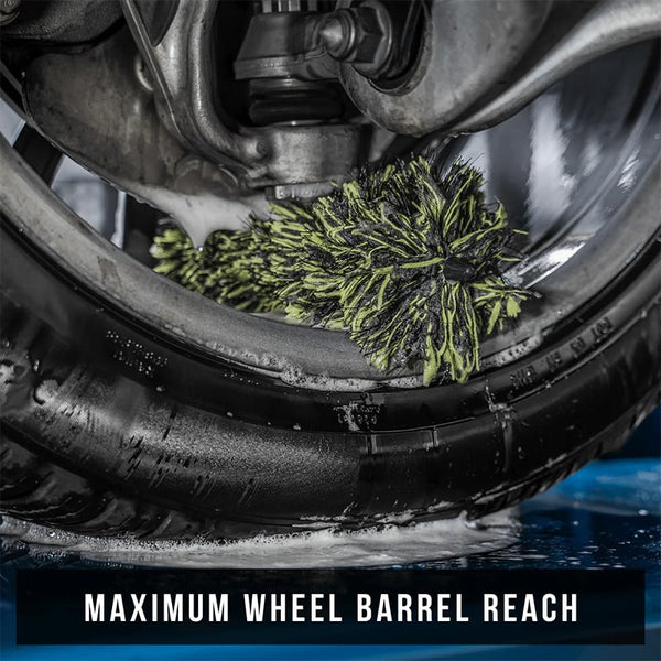 Sakerplus® Wheel Barrel Brush For Deep Cleaning