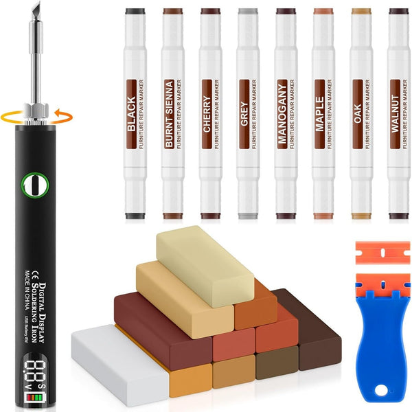 Sakerplus® Laminate Wood Floor Repair Wax Kit