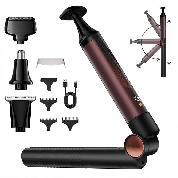 Sakerplus® Long Handle Electric Back Body Shaver