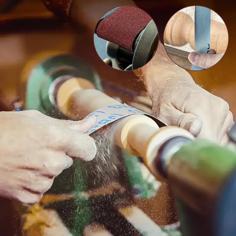 Sakerplus Assorted Grit Sandpaper Roll Set