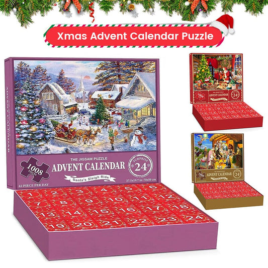 SAKER® Christmas Advent Calendar Puzzle