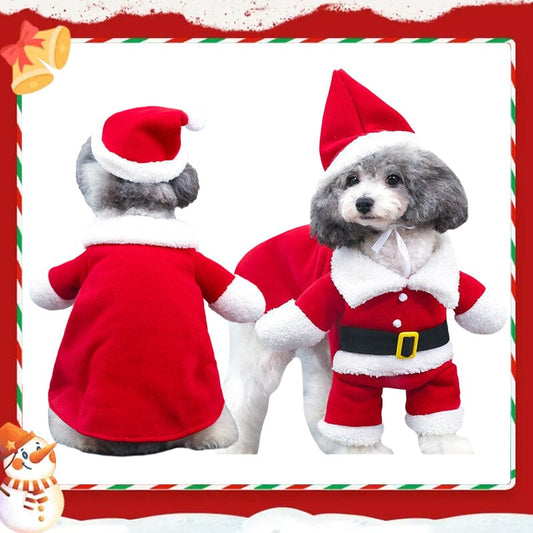 SAKER® Dog Cat Christmas Costume