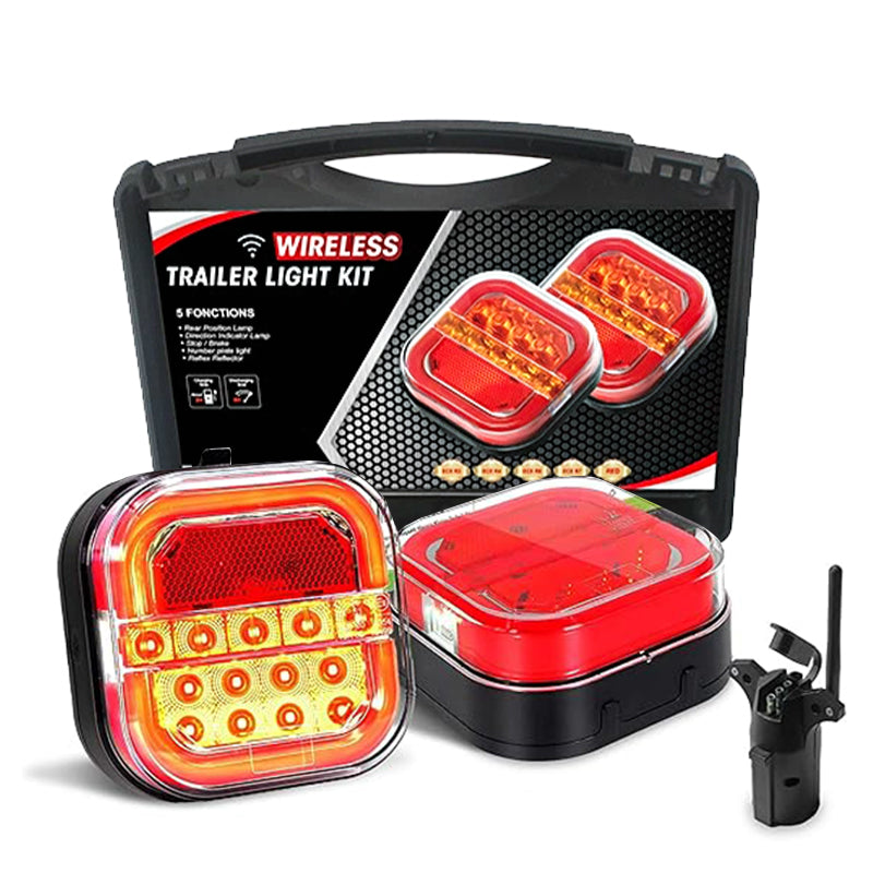 Sakerplus Wireless Trailer Lights Kit
