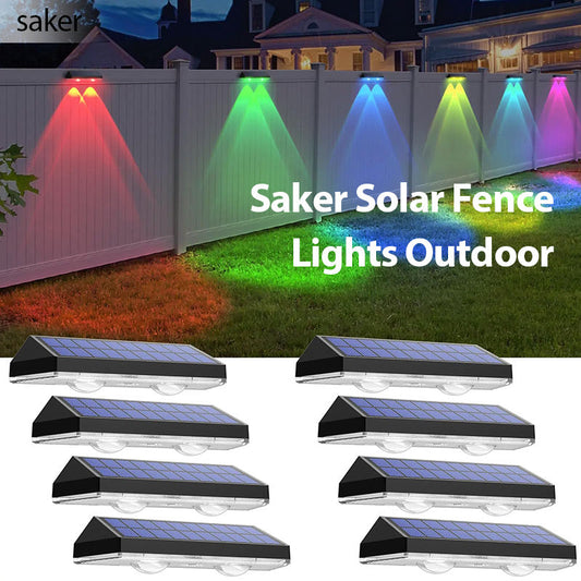 Sakerplus Wall Mount Solar Lights