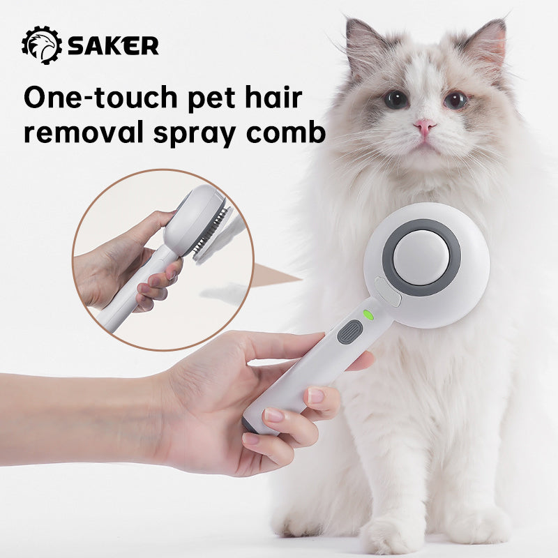 SAKER® Spray Pet Brush for Shedding