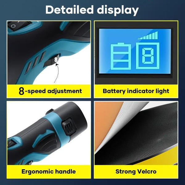 Sakerplus® 8-Speed Cordless Car Polishing Machine