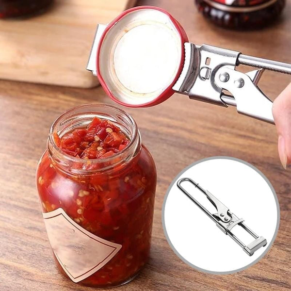 Sakerplus® Adjustable Stainless Steel Can Opener