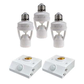 Sakerplus® Motion Sensor Light Socket Adapter