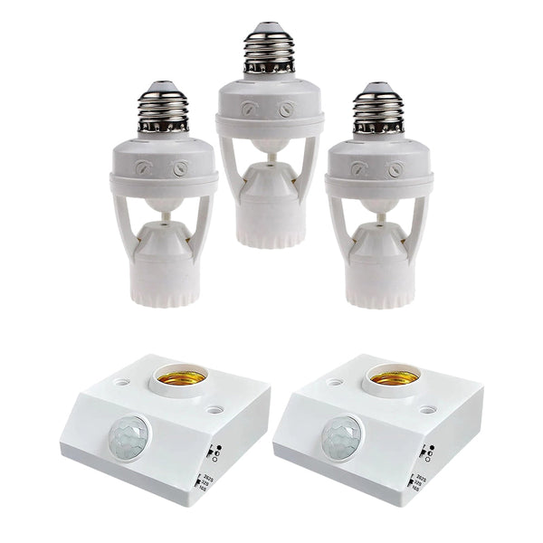 Sakerplus® Motion Sensor Light Socket Adapter
