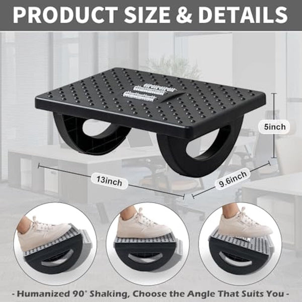 Sakerplus® Under Desk Footrest For Office Comfort