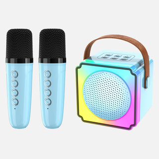 Sakerplus Portable Bluetooth Karaoke Machine for Kids