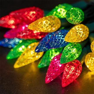 C6 Bulbs Strawberry Christmas String Lights
