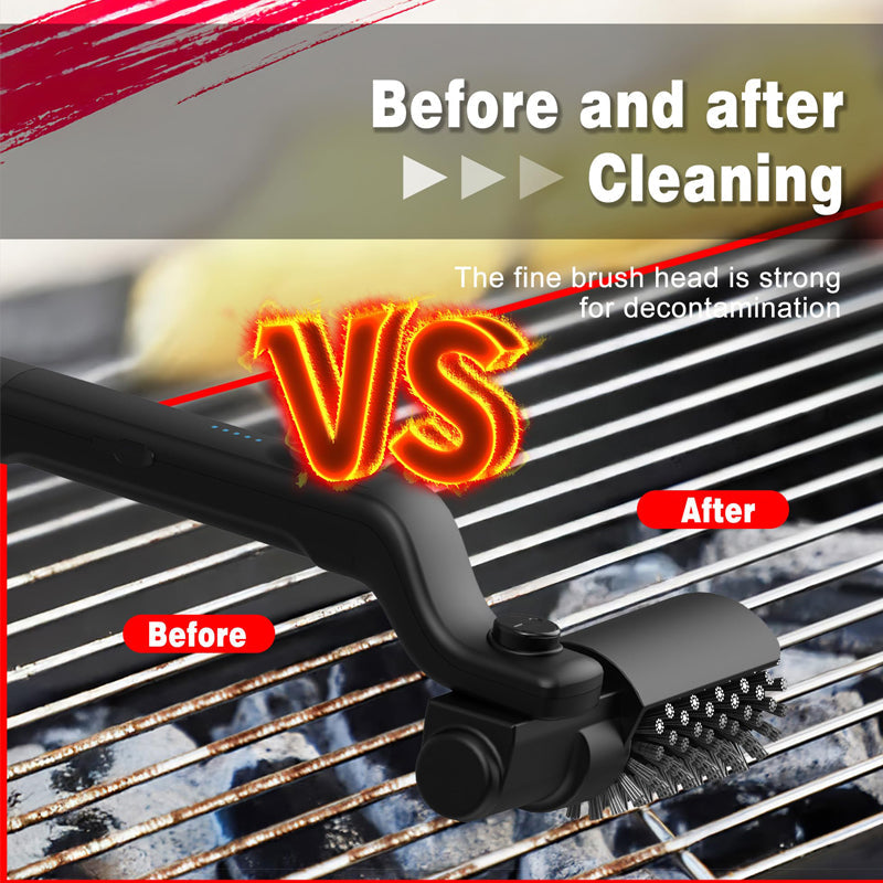 Sakerplus Electric 3-Speed Grill Brush