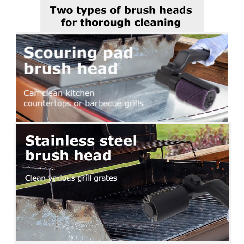 Sakerplus Electric 3-Speed Grill Brush