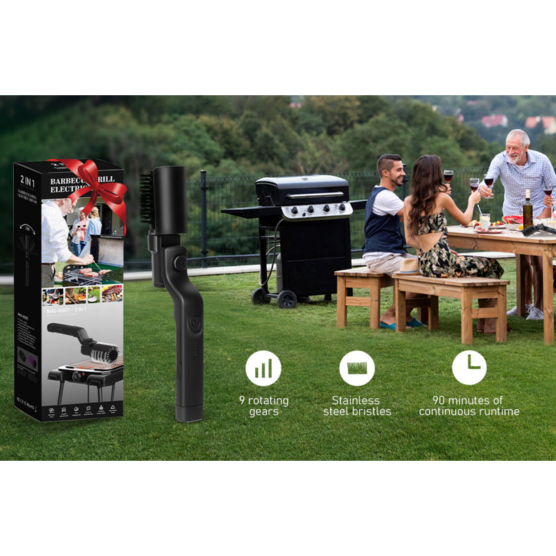 Sakerplus Electric 3-Speed Grill Brush