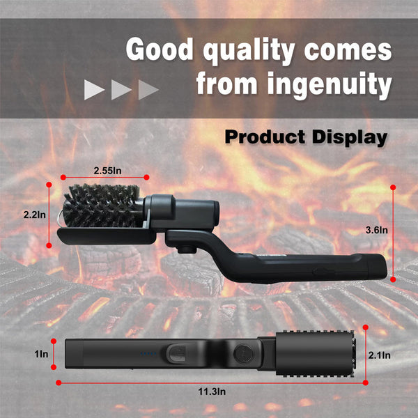 Sakerplus Electric 3-Speed Grill Brush