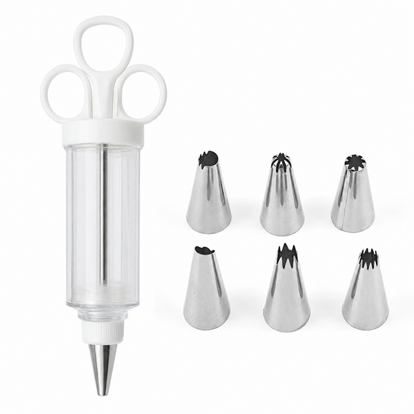Sakerplus® Stainless Steel Cake Decorating Gun Kit