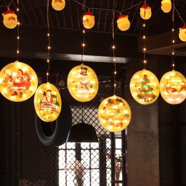 Christmas LED Hanging String Lights