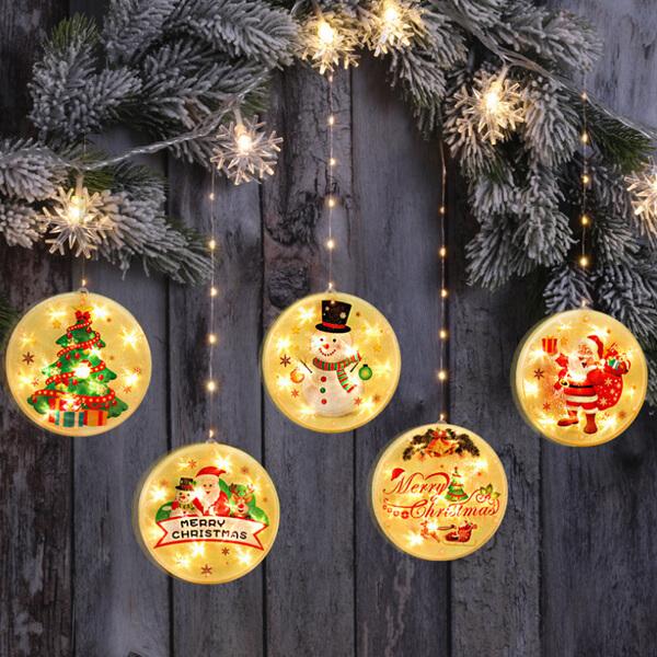 Christmas LED Hanging String Lights