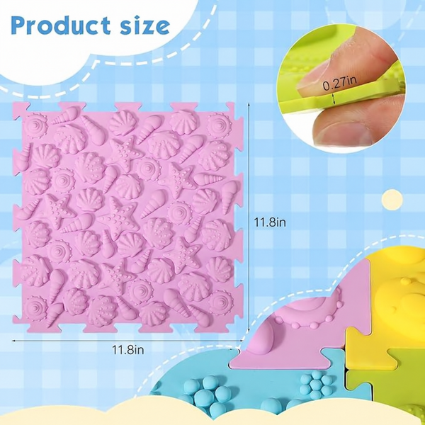 Sakerplus® TPU Sensory Textured Floor Mats