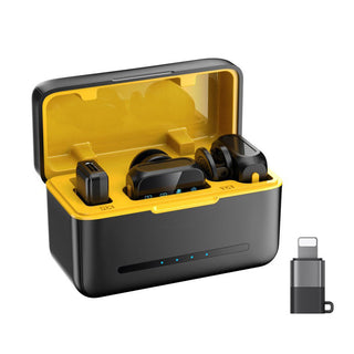 Sakerplus Wireless Lavalier Microphone with Case