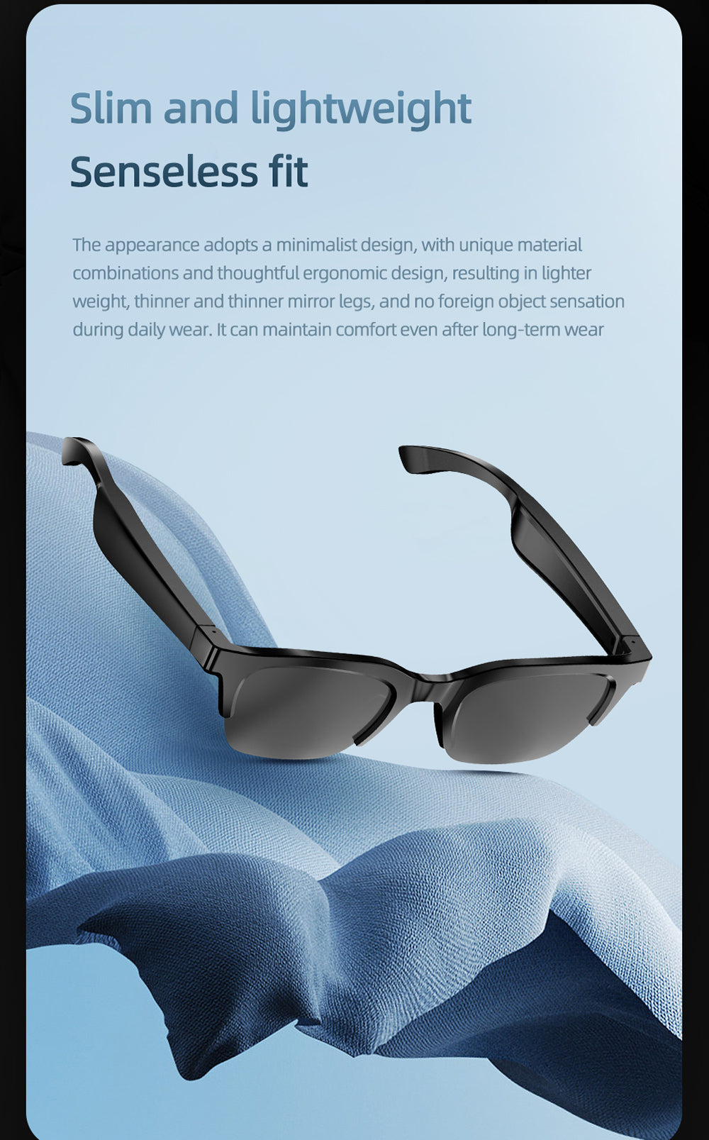 Sakerplus Smart Audio Glasses
