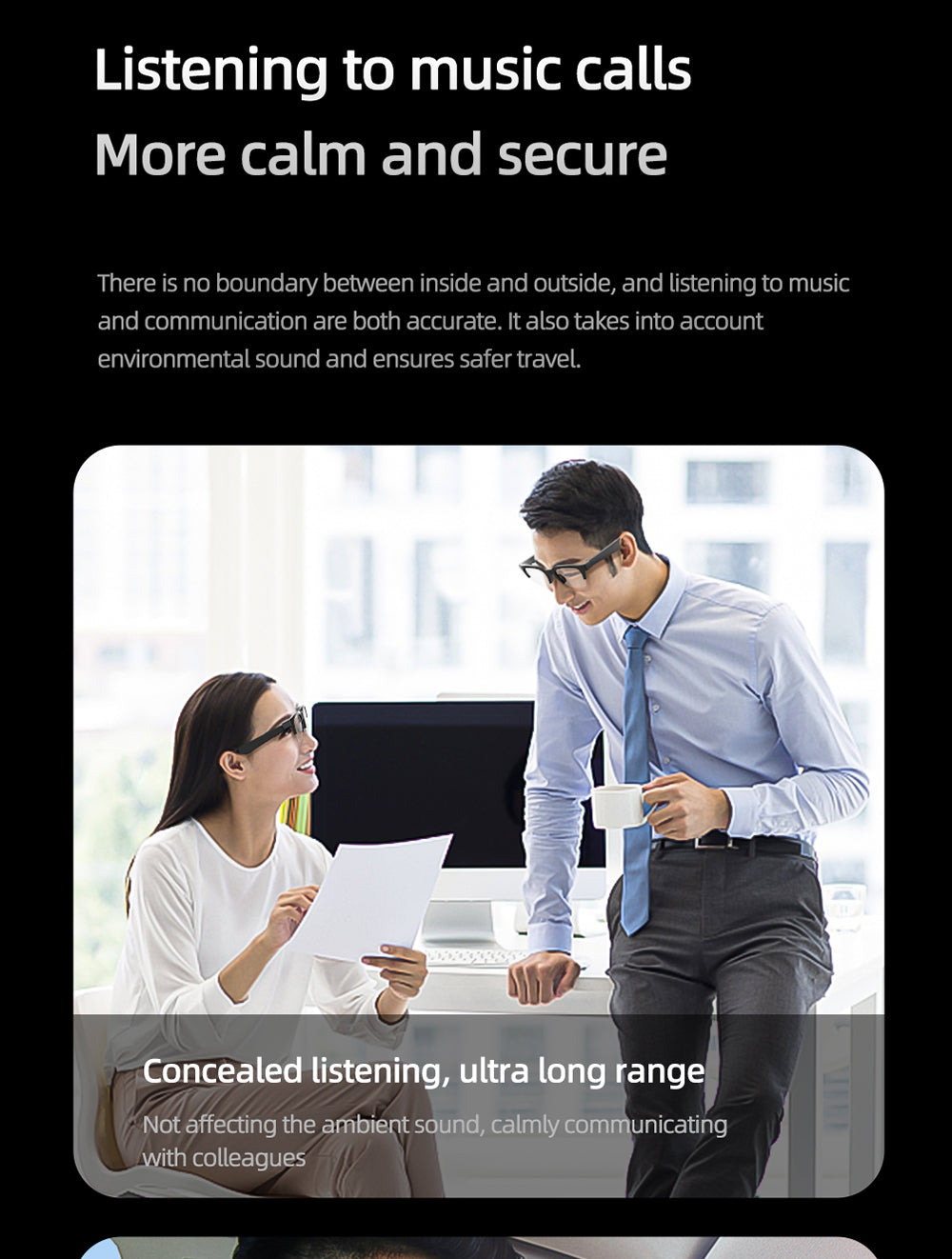 Sakerplus Smart Audio Glasses