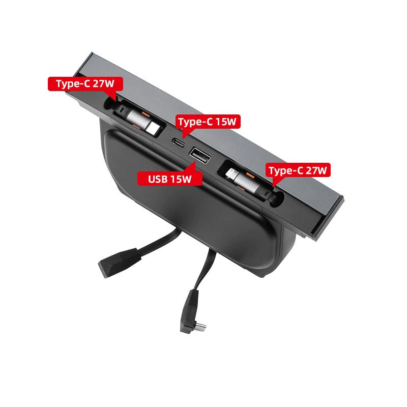 Sakerplus Tesla Model 3 Y USB Hub