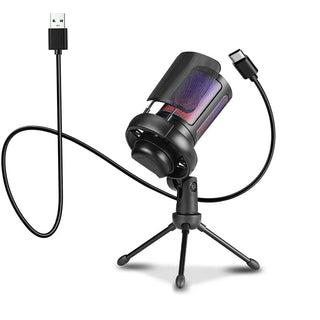 Sakerplus Gaming Microphone for Streaming Podcasts