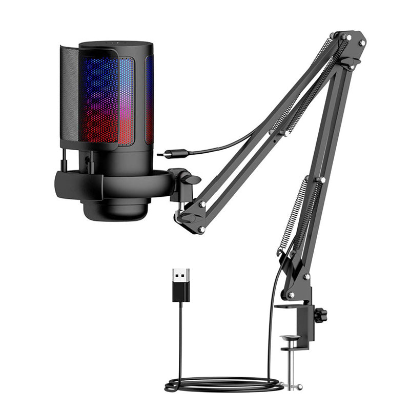 Sakerplus Gaming Microphone for Streaming Podcasts