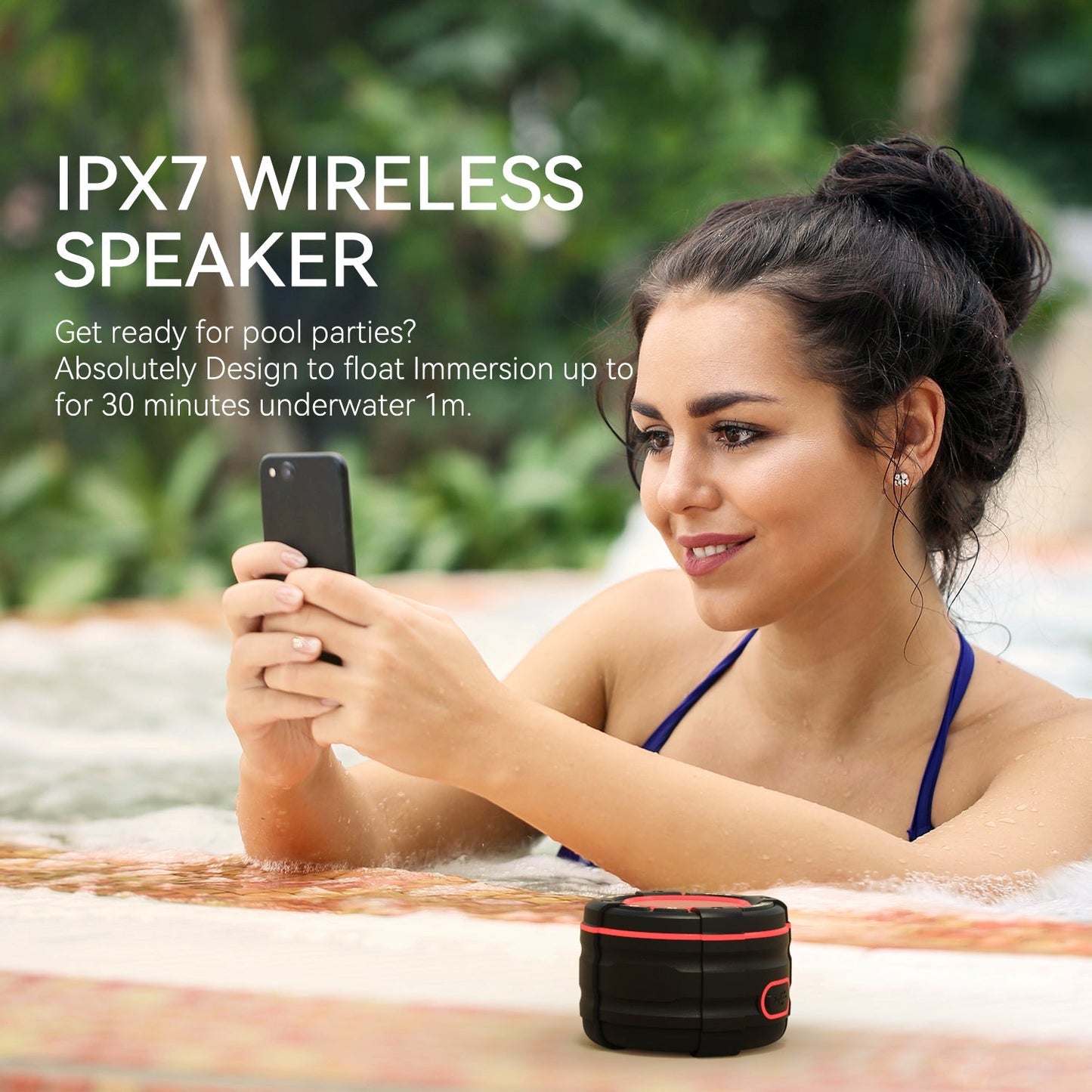 Saker Outdoor Bluetooth Light-up Speaker