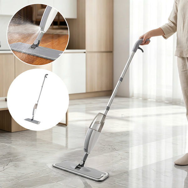 Sakerplus® Microfiber Spray Mop With Washable Pads
