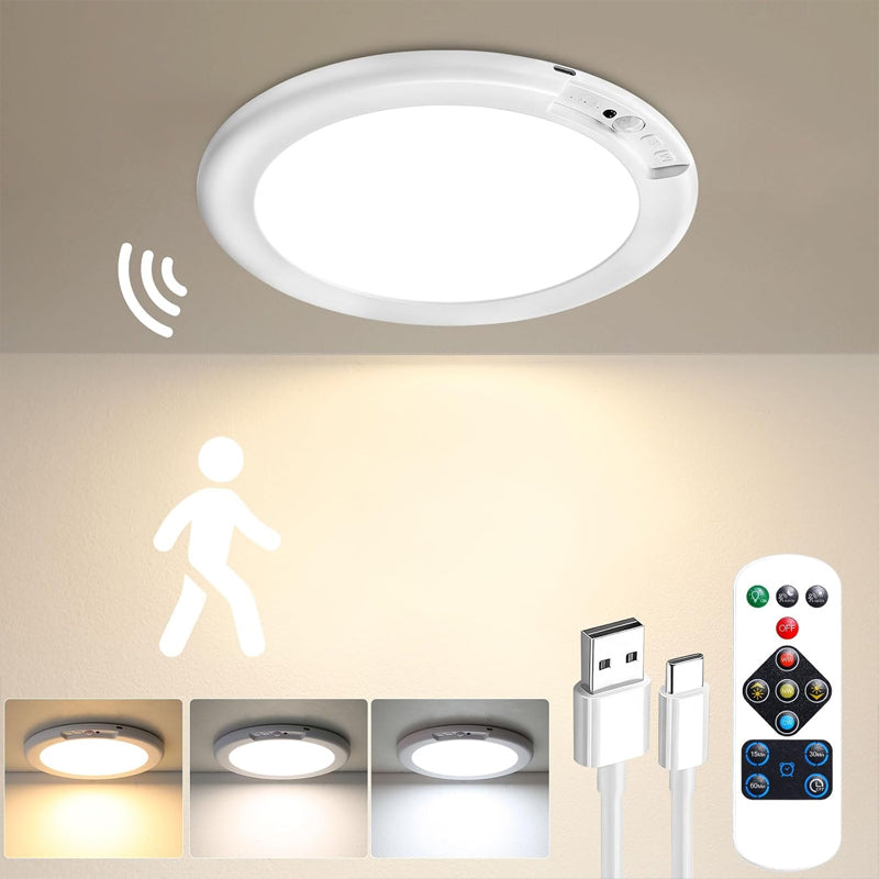 Sakerplus® Rechargeable Ceiling Light With Remote