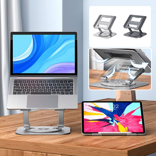 Saker Laptop Stand Aluminum Alloy Rotating Bracket