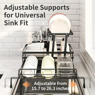 Sakerplus® Foldable Over Sink Dish Drying Rack