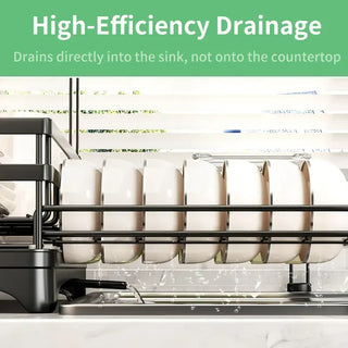 Sakerplus® Foldable Over Sink Dish Drying Rack