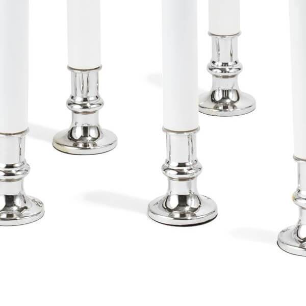 Flameless Ivory Window Candles