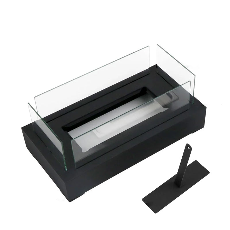 Sakerplus Tabletop Alcohol Fireplace Lamp