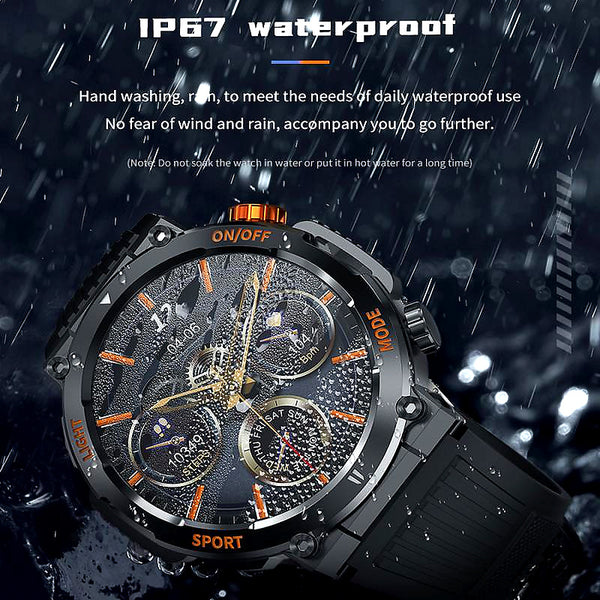 Sakerplus® Outdoor Smartwatch with Bluetooth Calling