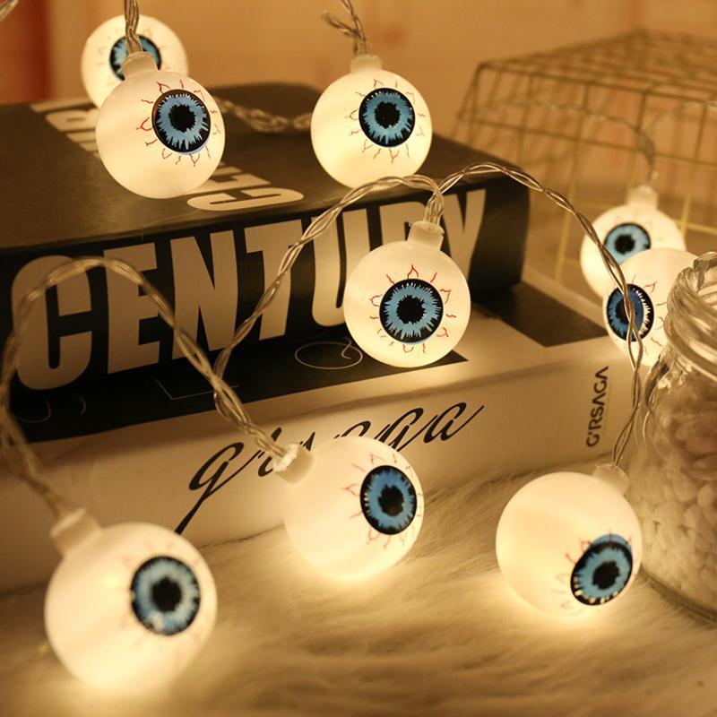 Saker Halloween Eyeballs String Light