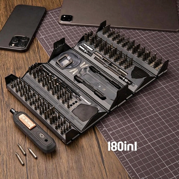 Sakerplus® 180-In-1 Precision Screwdriver Repair Tool Kit