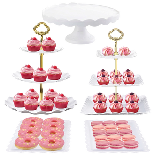 Sakerplus® Tiered Cake Stand Dessert Display Set