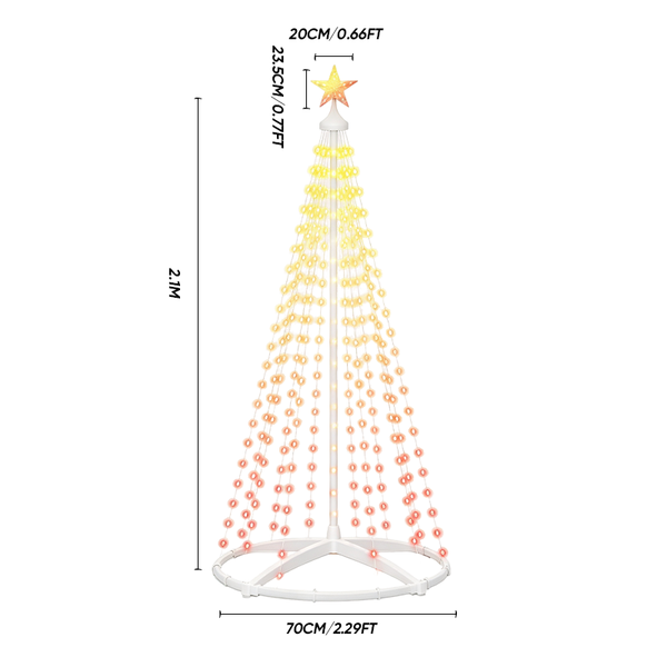 Sakerplus® RGB DIY Christmas Tree Light