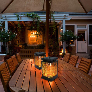 Solar Powered Dancing Flame Light