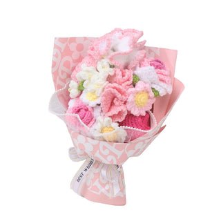 Sakerplus Crochet Flower Gift Bouquet Decoration