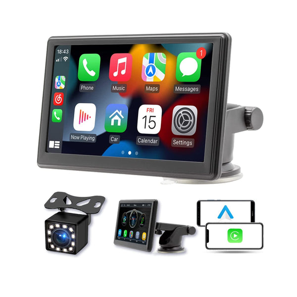 Sakerplus® Wireless CarPlay Touch Screen