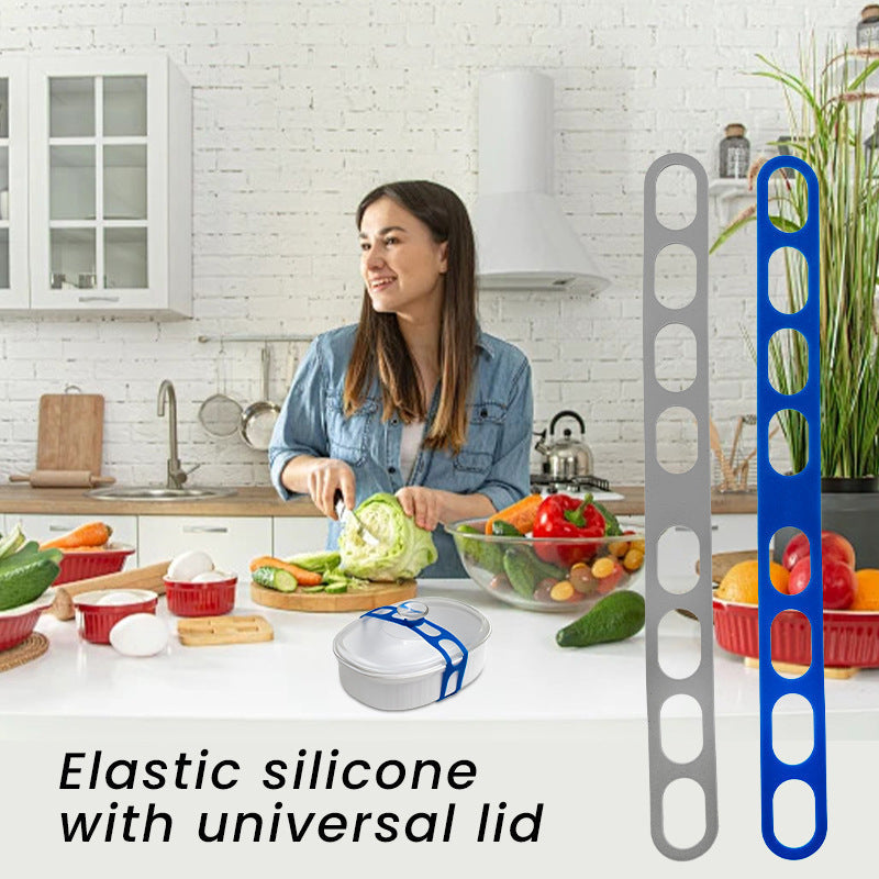 Sakerplus® Reusable Silicone Latch Strap Self-Lock Elastic Tie