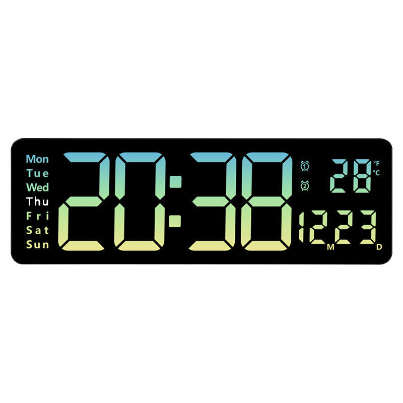 Saker Upgraded Digital Wall Clock Large Display